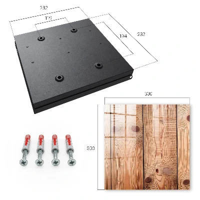 Schlüsselschrank für den Flur Holzringe