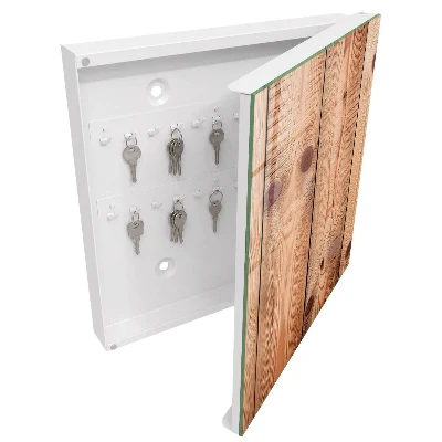 Schlüsselschrank für den Flur Holzringe