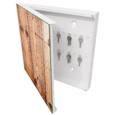 Schlüsselschrank für den Flur Holzringe