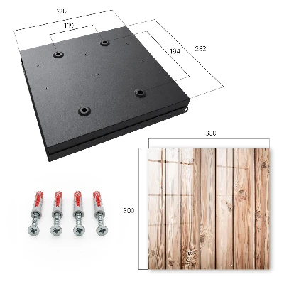 Schlüsselkasten modern Holzbretter