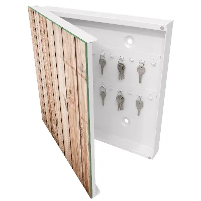 Schlüsselkasten modern Holzbretter