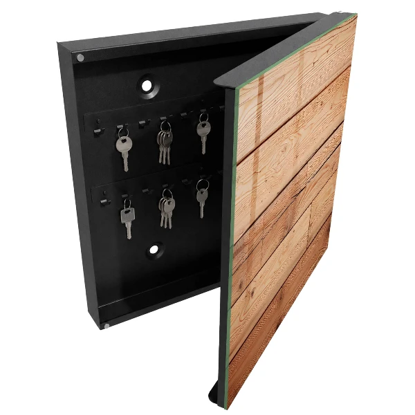 Schlüsselschrank Holzbretter
