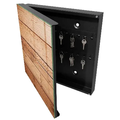 Schlüsselschrank Holzbretter