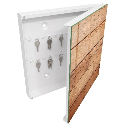 Schlüsselschrank Holzbretter