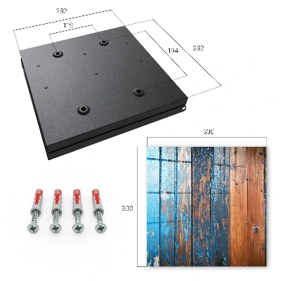 Schlüsselschrank Holzstruktur