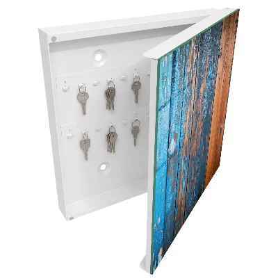 Schlüsselschrank Holzstruktur