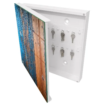 Schlüsselschrank Holzstruktur
