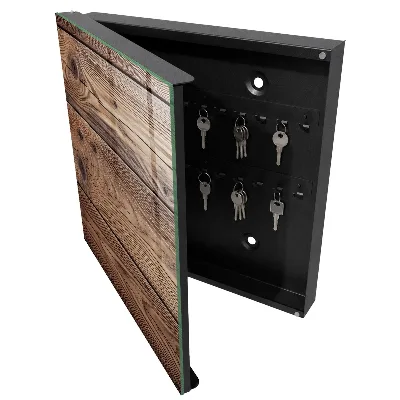 Schlüsselschrank für den Flur Holzmuster