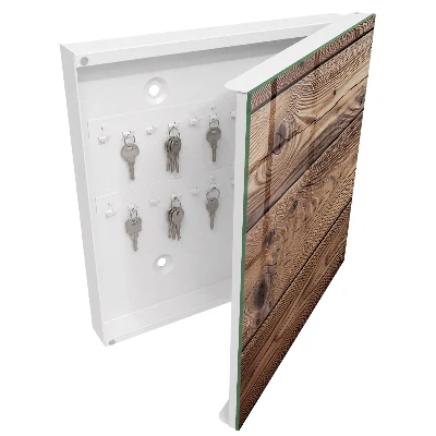 Schlüsselschrank für den Flur Holzmuster