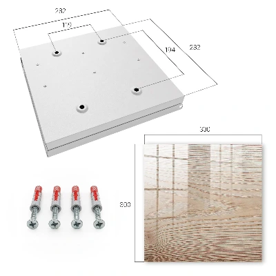 Schlüsselkasten modern Holzstruktur