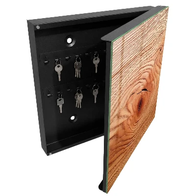 Schlüsselschrank Holzmaserung