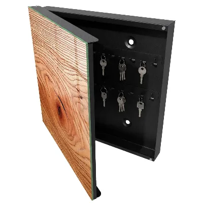 Schlüsselschrank Holzmaserung