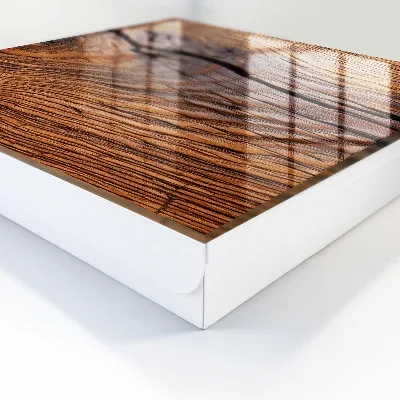 Schlüsselkasten modern Holzstruktur