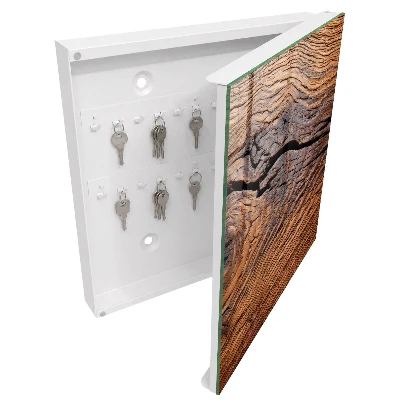 Schlüsselkasten modern Holzstruktur