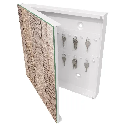 Schlüsselschrank für den Flur Texturwellen