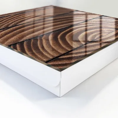 Schlüsselkasten modern Holzwellen