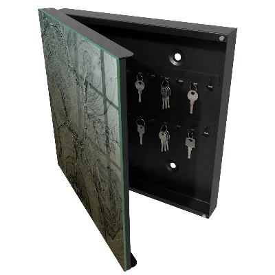 Schlüsselschrank Holzkonstruktion