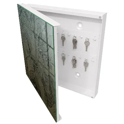 Schlüsselschrank Holzkonstruktion