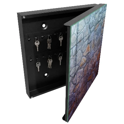 Schlüsselschrank Steintextur