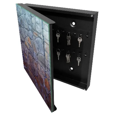 Schlüsselschrank Steintextur