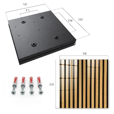 Schlüsselkasten modern Holzkonstruktion