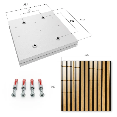 Schlüsselkasten modern Holzkonstruktion