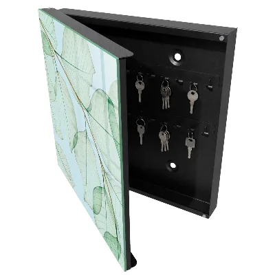 Schlüsselschrank Grüne Blätter