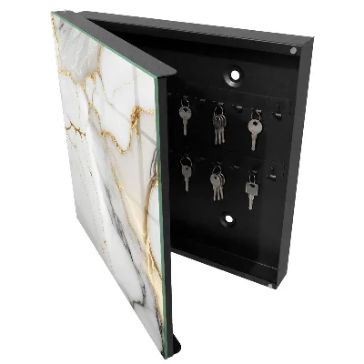 Schlüsselkasten modern Marmor-Eleganz