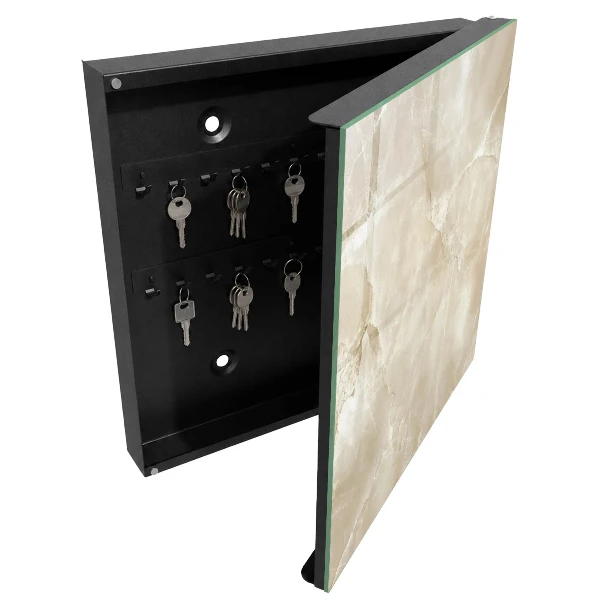 Schlüsselschrank Beiger Marmor