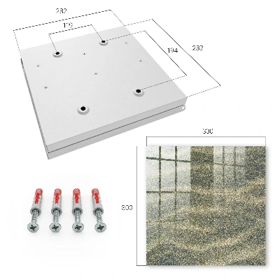 Schlüsselschrank für den Flur Sandwellen