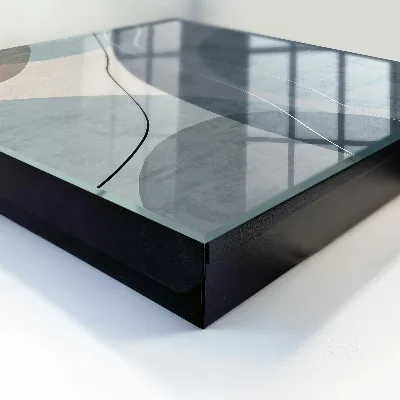 Schlüsselschrank Blaue Abstraktion