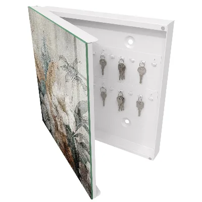 Schlüsselschrank für den Flur Blumen Natur