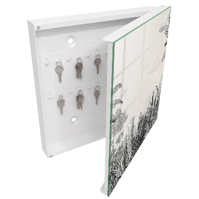 Schlüsselschrank für den Flur Tropische Landschaft