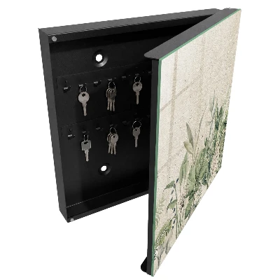 Schlüsselschrank mit Motiv tropische Natur