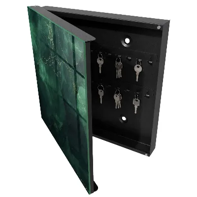 Schlüsselschrank für den Flur Grüne Eleganz