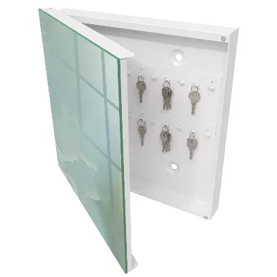 Schlüsselschrank für den Flur Pastellharmonie