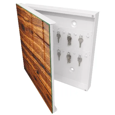 Schlüsselschrank Holzstruktur