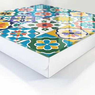Schlüsselschrank Blumenmuster