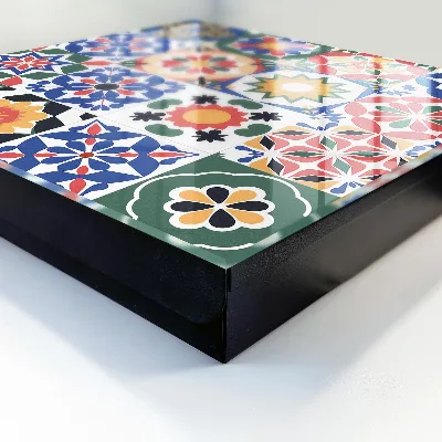 Schlüsselschrank für den Flur Blumenmosaik