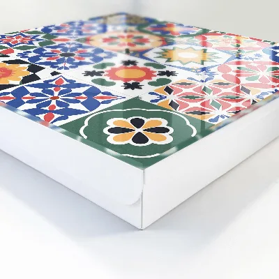 Schlüsselschrank für den Flur Blumenmosaik