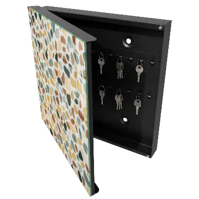 Schlüsselkasten modern Kieselsteinmosaik