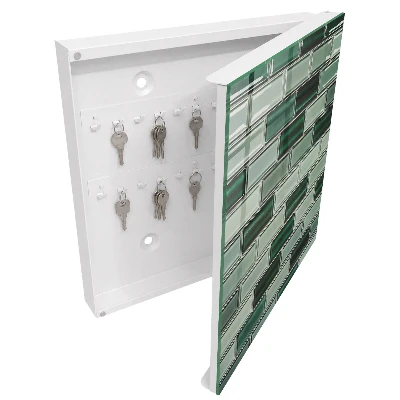 Schlüsselschrank Grüne Wand