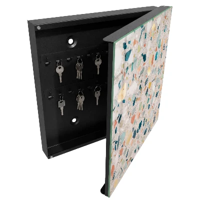 Schlüsselschrank für den Flur Farbenfrohes Mosaik