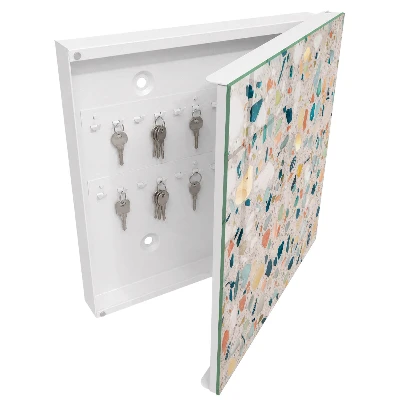Schlüsselschrank für den Flur Farbenfrohes Mosaik