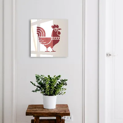 Schlüsselkasten modern Rooster Folk-Stil