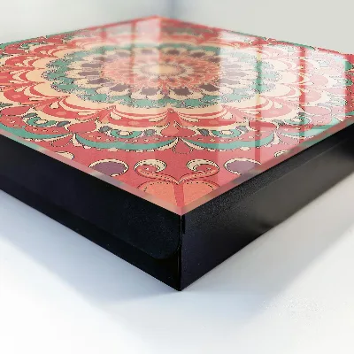 Schlüsselschrank Farbenfrohes Mandala