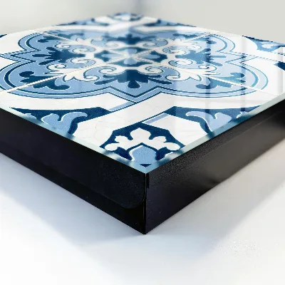 Schlüsselschrank Blaue Fliesen