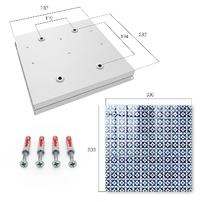 Schlüsselkasten modern Geometrische Abstraktion