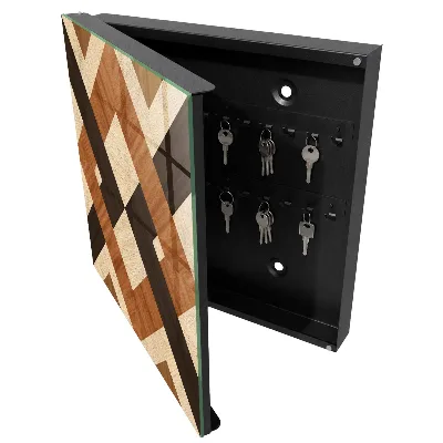 Schlüsselschrank für den Flur Moderne Geometrie
