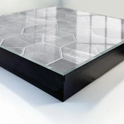 Schlüsselkasten modern Graue Geometrie